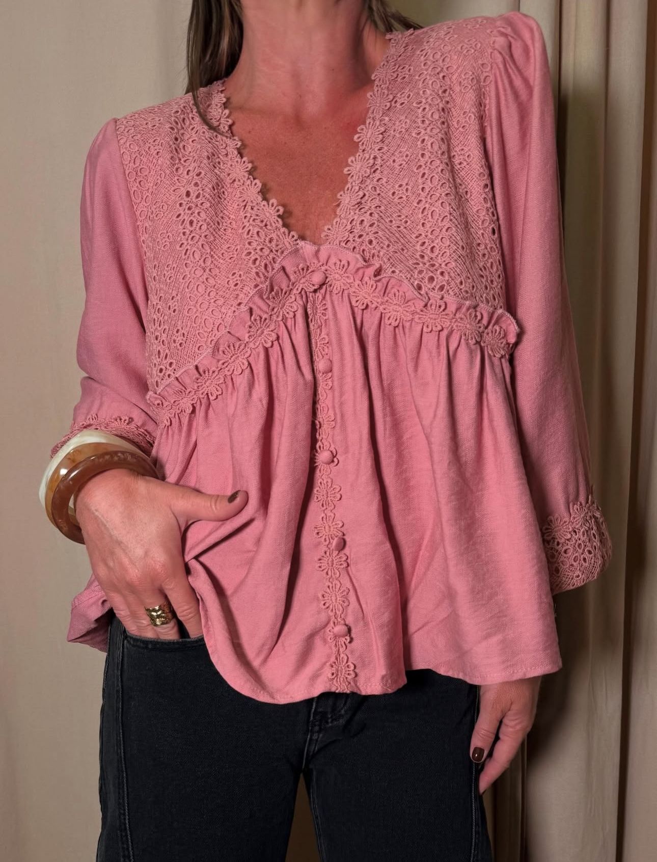 Blouse Bro Rose